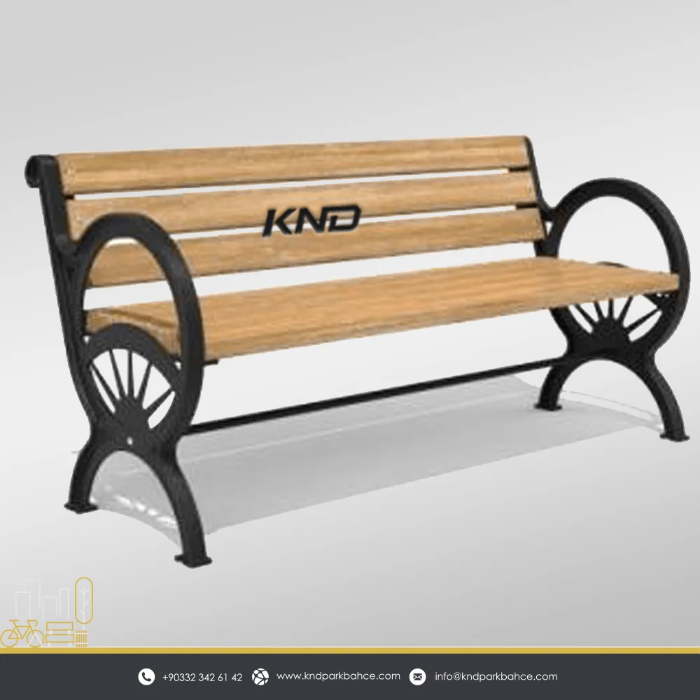 ob127 döküm bank, döküm oturma bankı, ahşap bank, alüminyum döküm bank ayakları, pik döküm bank ayağı, metal bank ayağı, ahşap oturma bankı